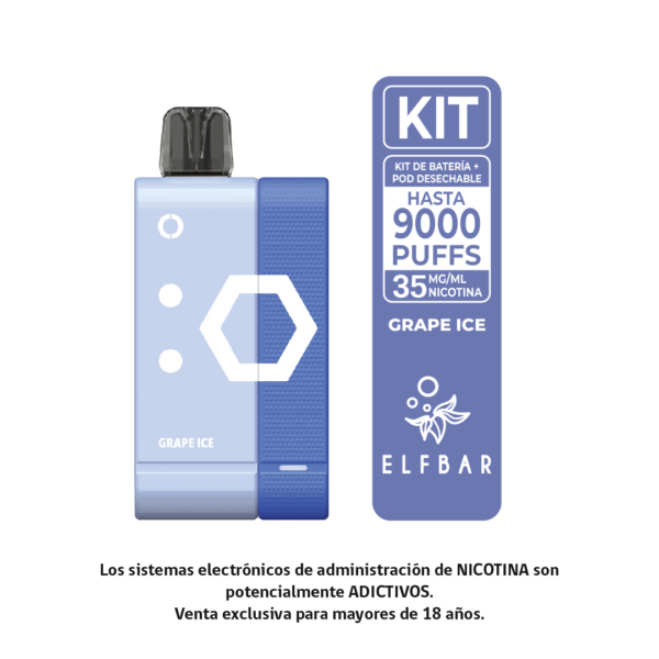 KIT 9000 GRAPE ICE