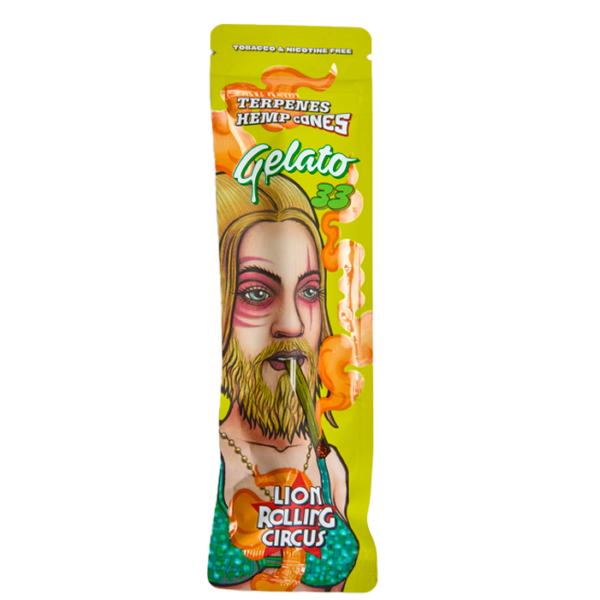 CONOS HEMP TERPENO GELATO 33 LION ROLLING CIRCUS